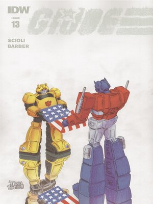 cover image of Transformers vs. G.I. Joe (2014), Issue 13